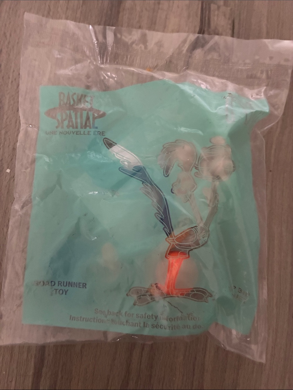 McDonald's Teal and Orange Road Runner Collectible